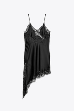 ASYMMETRIC LACE DRESS ZW COLLECTION - Zara фото 7