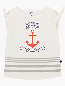 Комплект для девочки с шортами UD 3338/0475 коралловый - Mini maxi фото 6