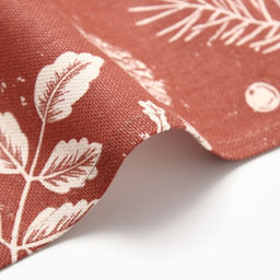 Полотенце новогоднее Этель New Year&apos;s plants 40х73 см, 100% хл, рогожка 186 г/м2  фото 4