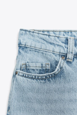 JEANS Z.04 STRAIGHT MID-WAIST FULL LENGTH - Zara фото 18