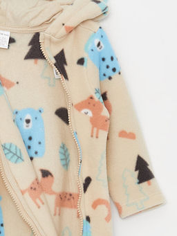 Kap??onlu Erkek Bebek Tulum (0-12 Ay Patikli, 12 Ay+ Patiksiz) - Waikiki фото 3