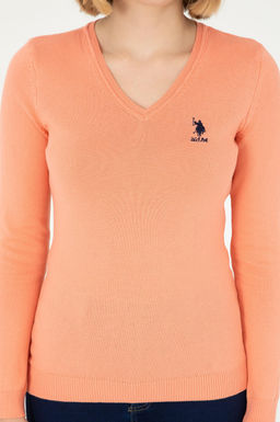 Женский базовый свитер с лососем Неожиданная скидка в корзине - U.s. polo assn фото 6