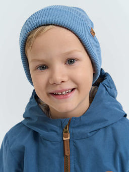 Шапка хлопковая двухслойная Джинс - Bungly фото 5