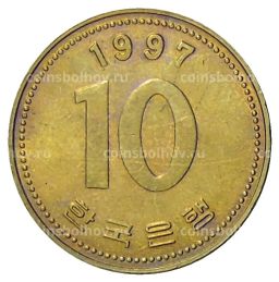 10 вон 1997 года Южная Корея