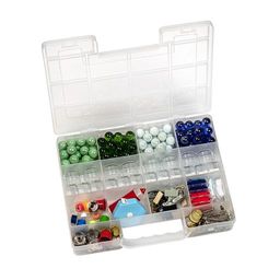 Gamma Коробка для шв. принадл. OM-007 пластик 27.3 x 22 x 5 см синий