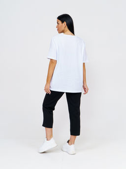 Футболка женская, цвет белый