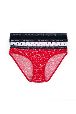 Нижняя часть женского нижнего белья красного цвета Неожиданная скидка в корзине - U.s. polo assn фото 2