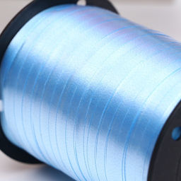 Лента для декора и подарков, голубой, 0,5 см х 250 м - Simaland фото 2