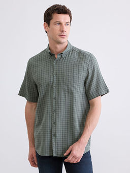 Regular Fit Ekose Erkek G?mlek