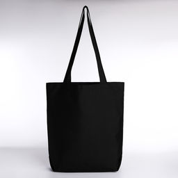 Сумка шопер Котики, 40х12х38, цвет черный - Nazamok фото 4