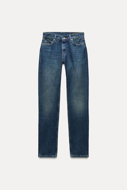 ZW COLLECTION STRAIGHT LOW-RISE JEANS - Zara фото 11