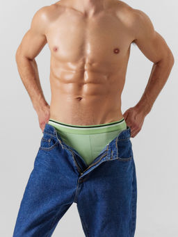 Трусы боксеры мужские Mark Formelle зеленые набор 2 штуки  фото 7