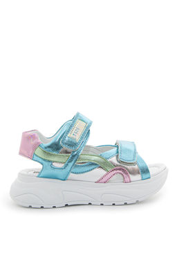 K_z _ocuk Mavi Sandalet