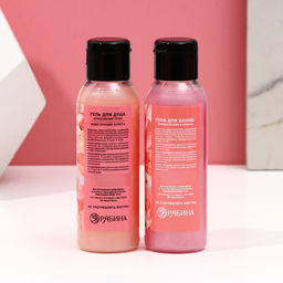 Подарочный набор «8 Марта!»: гель для душа и пена для ванны, 2×100 мл, Чистое счастье