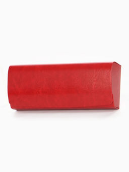 Футляр для очков на магните, 15.5×3.3×6 см, красный