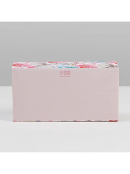 Цена за 5 шт. Коробка под 6 конфет Расцветай от счастья, 10.2 х 20 х 5 см - Дарите счастье фото 5