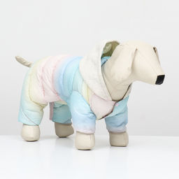 Комбинезон Для прогулки, размер 16 (ДС 36 см, ОГ 46 см, ОШ 35 см), пастельный