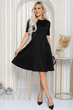 Платье Эрин (черный блеск) П12185-10 - Lt collection фото 4