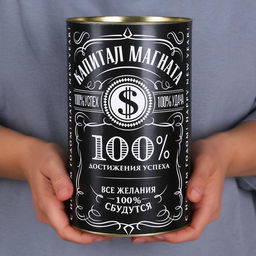 Копилка - банка новогодняя «Капитал магната», XXL, 20×12.5 см