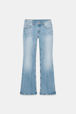 JEANS TRF BOOTCUT TIRO BAJO / Azul claro - Zara фото 8