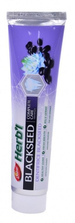 Паста зубная DABUR HERBL BLACK SEED (Комплексный уход за полостью рта) with Toothbrush 150 г.