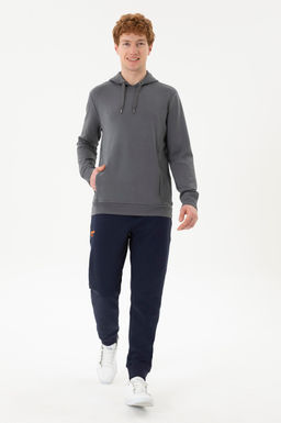Мужской свитшот антрацитового цвета - U.s. polo assn фото 11