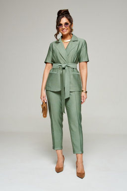 Костюм 6331 хаки, Брюки, Жакет