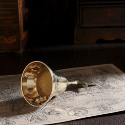 Колокольчик «Звезда», 6.5×6.5×12.5 см, латунь