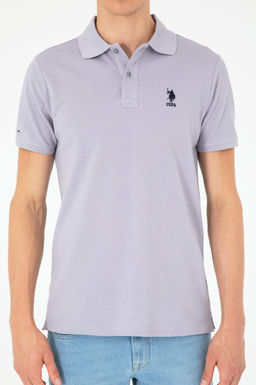 Мужская серая базовая футболка - U.s. polo assn фото 6