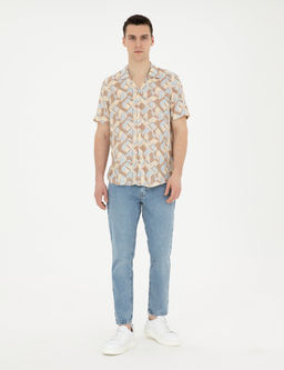 A__k Mavi Tapered Fit Jean Pantolon