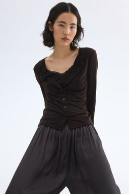 C?rdigan efecto layering - H&m фото 4