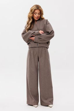 Жакет AmberA 1108-2 светло-коричневый фото 4