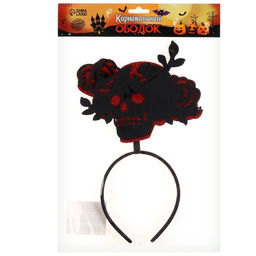 Карнавальный ободок Череп - Simaland фото 2