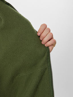 Толстовка мужская на молнии зеленая - Mark formelle фото 6