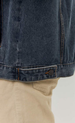 Куртка джинс P511-1251 d.blue