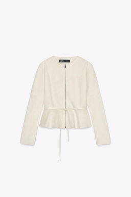 FAUX SUEDE JACKET - Zara фото 3
