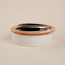 Орешница с орехоколом SL Home «Тренто», 2 предмета: орешница, орехокол, фарфор