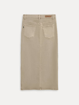 CONTE CON-946 Юбка джинсовая женская peanut  фото 8