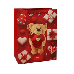 Пакет подарочный 32x26x10 / 8988M /уп 12/480/ микс