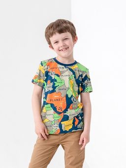 CRB wear/CSJB 63115-99-320 Футболка для мальчика,мультиколор/Ex.Cherubino