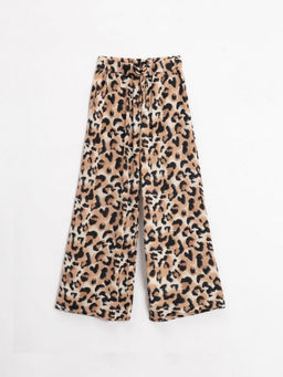 ACOOLA / Брюки детские для девочек Amat2_pn леопардовый принт  фото 3