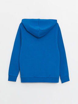 Basic Uzun Kollu Erkek ?ocuk Hoodie - Waikiki фото 3