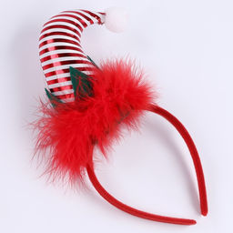 Карнавальный костюм «Новогодний гном»: жилетка и ободок, рост 92–104 см