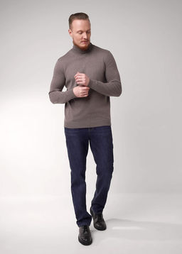 CLE Джемпер муж. 654357ха меланж бежевый - Clever wear фото 6