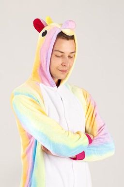 Пижама кигуруми Радужный Единорог