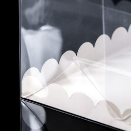 PVC Коробка для торта, прозрачная, 20×20×20 см