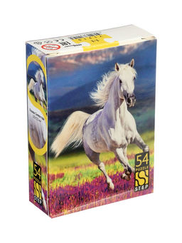 Цена за 20 шт. Пазл 54 эл. "Лошади. Символ года" МИКС