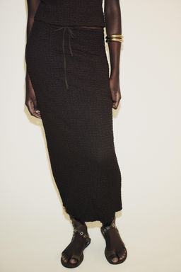 TEXTURED MIDI SKIRT - Zara фото 2