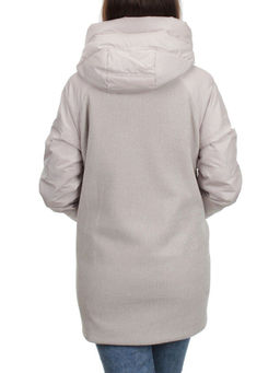 2348 BEIGE Куртка демисезонная женская (тинсулейт) - Фабричный китай фото 5