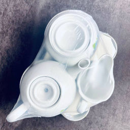 Набор чайный 15 пр Цветы (чайн+сах+мол+6ч/пар) СТМД - Полимербыт фото 3